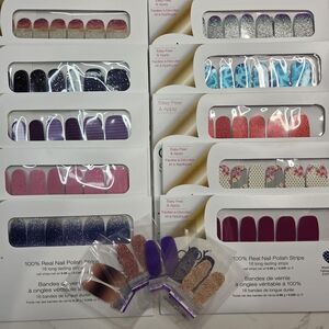Grab Bag # 18: Colorful Nail Polish Strips Set